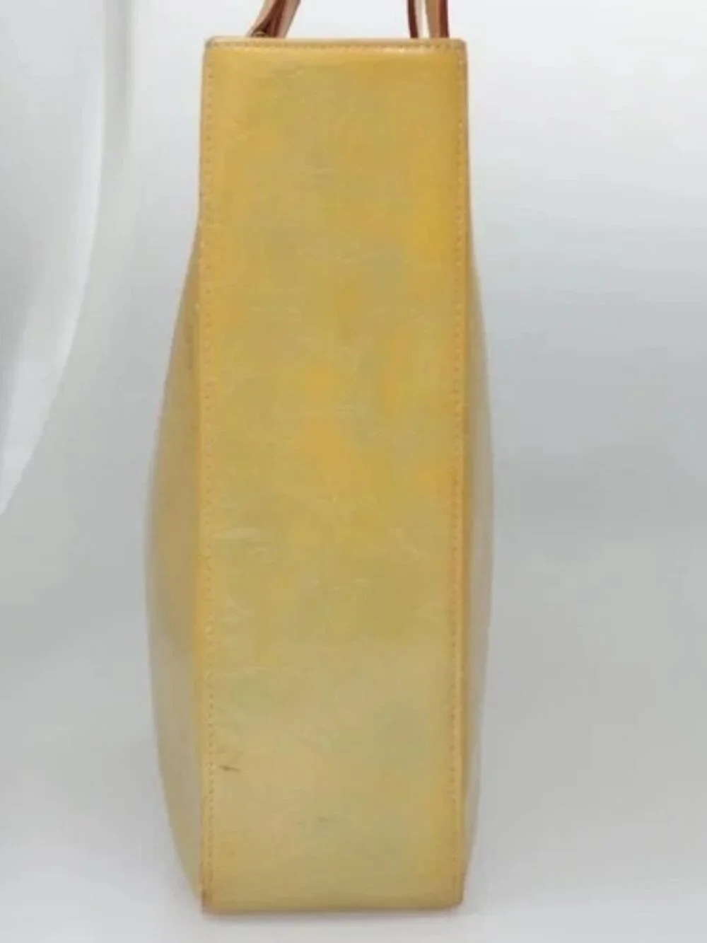 LOUIS VUITTON Monogram Vernis Columbus Tote Bag Gris M91028 LV Auth bs22929 - Picture 4 of 16